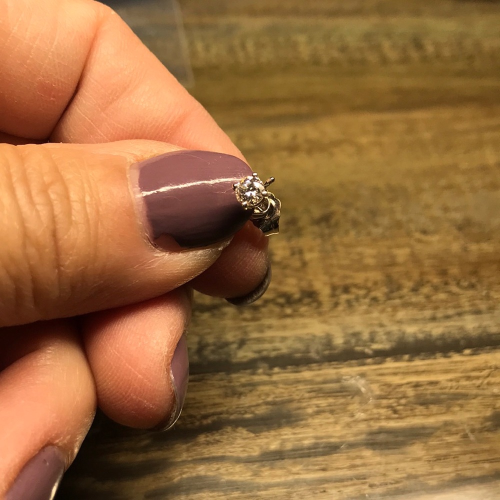Diamond earrings